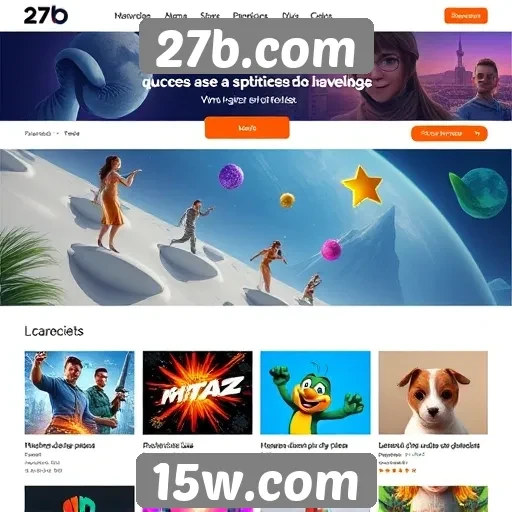 Análise das principais atrações do site 27b.com